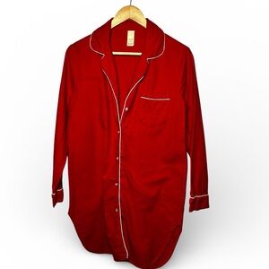 Vintage Jennifer Dale Red Sleepwear, Size Women’s Medium